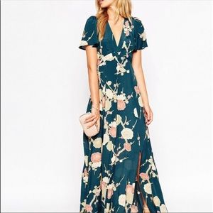 Asos maxi dress size 0